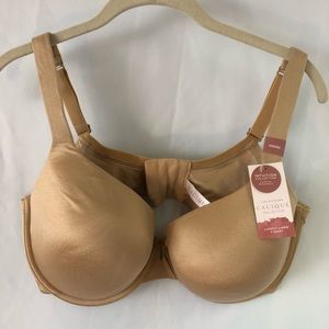 Cacique Lightly Lined t-shirt bra Intuition Collection 40DDD New with Tags